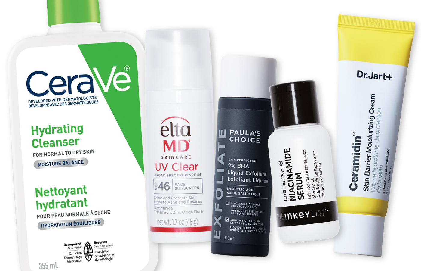 athletic-aesthetcs-great-barrier-grief Five products from CeraVe, EltaMD, Paula's Choice, The Inkey List, and Dr. Jart+ to help repair your skin barrier.